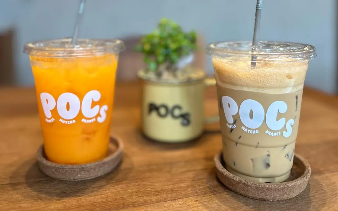POCs Coffee and Matcha Headquarter ศาลเจ้าพ่อเสือสามย่าน