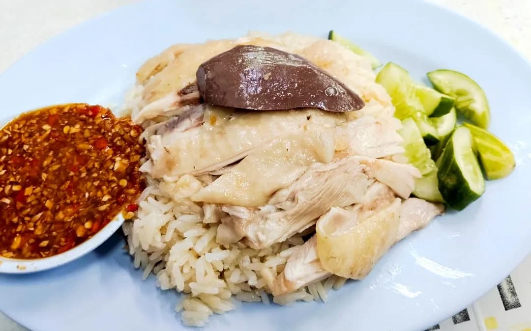 ข้าวมันไก่ สูตรไหหลำ